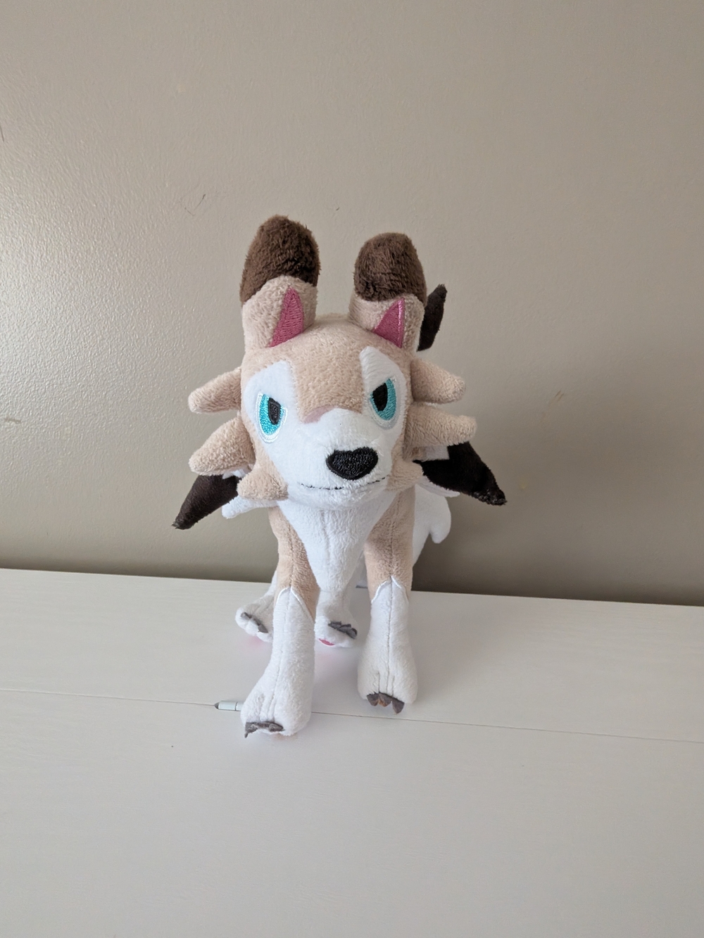 Midday Form Lycanroc Plush Soft Toy Doll Teddy Stuffed Animal 9"